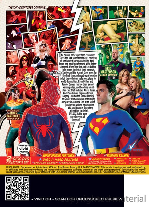 Superman vs Spider-Man XXX: A Porn Parody / Супермен против Человека-паука, XXX Пародия   Release Date: Oct 12, 2012!
