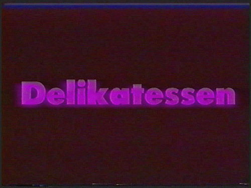 Delikatessen / So Bad / Деликатесы / Столь плохо